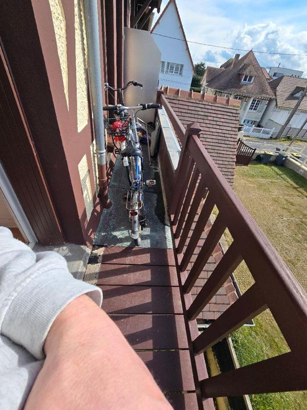 Appartement Front De Mer Vue Mer 3 Personnes + 1 Bebe Hermanville-sur-Mer Zewnętrze zdjęcie